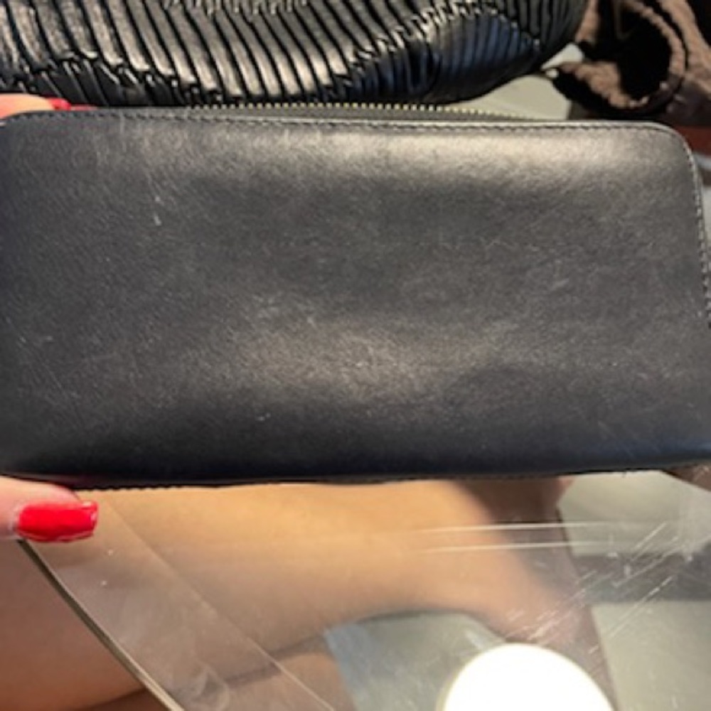 Coach Black Wallet with pale pink interior - Picture 4 of 6